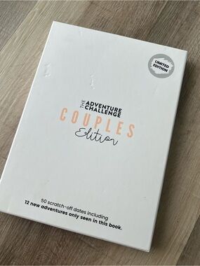 The Adventure Challenge Couples Edition Book Limited Edition